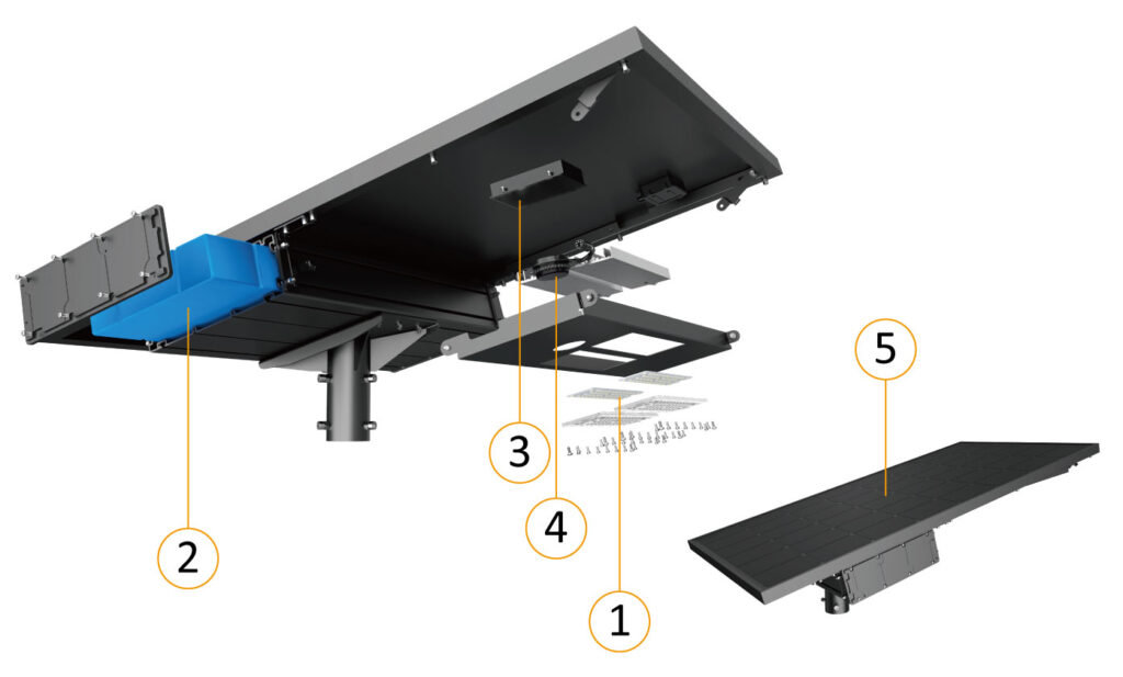 All In One Solar Street Light