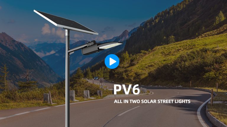 series PV6 All-in-Two Solar Street Light